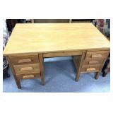 Wooden office desk 54" W by 30ï¿½ D