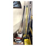 Broom dustpan mop