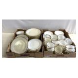 Vintage fire King gold accented dishware