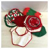 Christmas themed throughs and other
