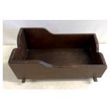 Vintage wooden cradle/nativity scene cradle