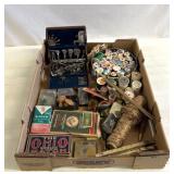 Vintage sewing supplies