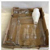 Glass vases/other