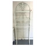 Metal shelving stand