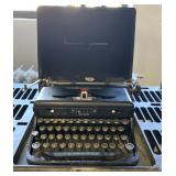 Antique royal manual typewriter