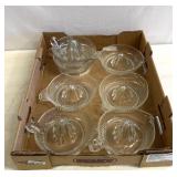 Vintage glass orange juicer
