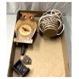 Owl themed coo coo clock/ other owl