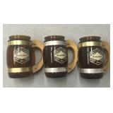 Green belt, beer mugs