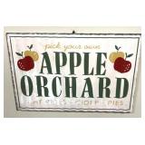 Apple Orchard signage