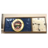 1858 Minnesota Lï¿½Etoile Du Nord clock