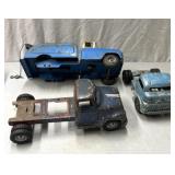 Toy trucks may be missing parts