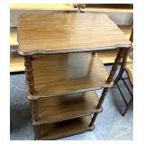 retro for tiered shelving stand