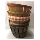 Vintage baskets