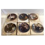 Norman Rockwell collectible plates