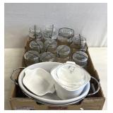 Canning jars & bake ware