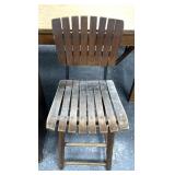 Vintage wooden chair
