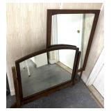 Two married vanitypieces for dressers