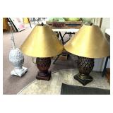 3 retro lamps