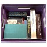 Variety of cookbooks