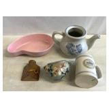 Hagger and other pottery