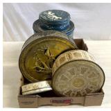 Vintage tins