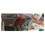 6 shopping carts