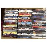 Over 70 DVDs