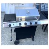 Char Broil LP gas grill missing tank