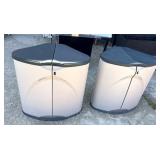 2 garage storage units, Rubbermaid