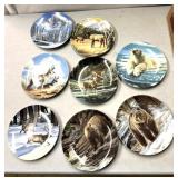 Wildlife collectible plates