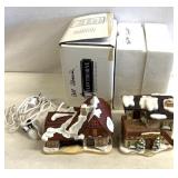 M.J. Hummel Christmas village.