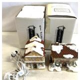 M.J. Hummel Christmas village.