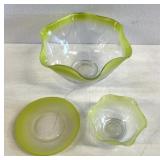Antique Victorian glass Stevens and Williams