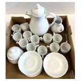Bidasoa milk glass demitasse