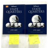 Two books of 96 state quarters