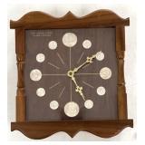 Last United States, silver coinage clock display