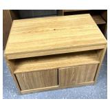 Portable microwave cart/TV stand