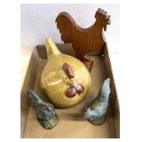 Chicken figurines