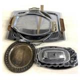 Silver service trays