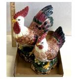 Chicken figurines