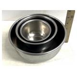 Stainless steel mixing bowls