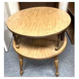 Retro two tiered stand