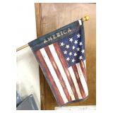 Americana flag decor
