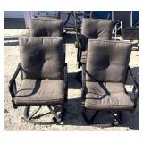 4 swivel rocking patio chairs