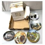 Wildlife collectible plates