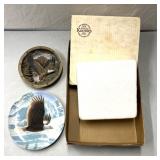 Americana collectible plates