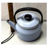 Blue coffee pot enamal ware