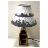 Fishing themed lamp.