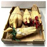 Folk art, handmade ducks