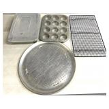 Muffin tins/drying rack/cake pan, etc.